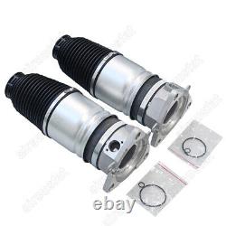 2x For Audi A8 4E2 4E8 02-10 Rear Left&Right Air Suspension Spring Bags witho Jar