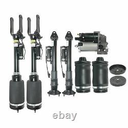 7Pcs Air Suspension Kit For 2007 2009 Mercedes Benz ML320 With ADS 1643200304