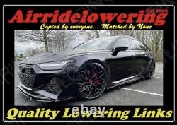 AUDI RS6 S6 A6 (C8). AIR Suspension Lowering Links Full Kit. Free Shipping
