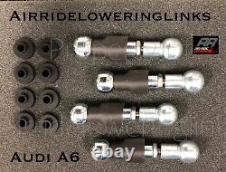 AUDI RS6 S6 A6 (C8). AIR Suspension Lowering Links Full Kit. Free Shipping