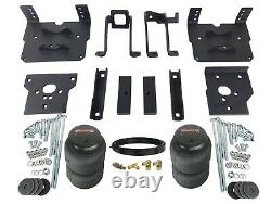 Air Bag Tow Kit Black Controls Compressor & Tank For 2011-16 Ford F250 F350 4x4