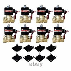 Air Ride Suspension Kit For 1963-72 Chevy C10 3/8 Valves 7 Switch Bags Tank 580B