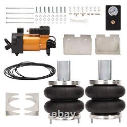 Air Spring Suspension Bags with Compressor Kit for Iveco Daily 35S to 35L 06-14