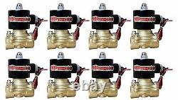 Air Suspension 4 Link 400 Compressors Bags 1/2 Valves Clear 9 For 1973-87 C10