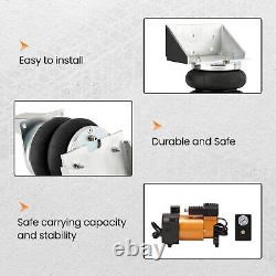 Air Suspension Bag + 12V Compressor Kit for Iveco Daily 35S to 35L 2006-2014