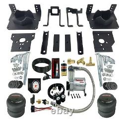 Air Suspension Bag Tow Kit White On Board Control For 2011-16 Ford F250 F350 2wd