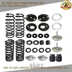 Air Suspension Bag to Coil Spring Conversion Kit Fit 2002-2012 Range Rover L322