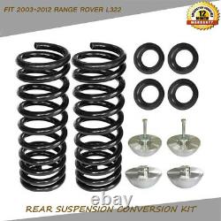 Air Suspension Bag to Coil Spring Conversion Kit Fit 2003-2012 Range Rover L322