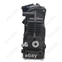 Air Suspension Compressor+2x Rear L&R Air Spring Bags for BMW X5 E70 X6 E71 E72