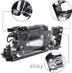 Air Suspension Compressor + Bracket + Valve Block For BMW 5 7 F02 F07 F11 F01 UK