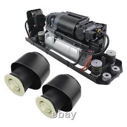 Air Suspension Compressor Pump & 2Air Spring for BMW 5' F07 F11 535i 550i 10-17
