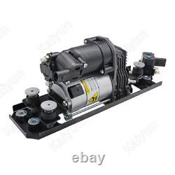 Air Suspension Compressor Pump + Bracket + Solenoid For BMW 5 Series E61 Estate