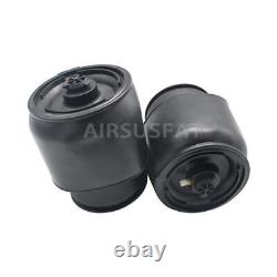 Air Suspension Compressor Pump+Rear Air Spring Bag x2 For BMW X5 F15 X6 F16 F85