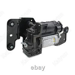 Air Suspension Compressor Pump with Bracket & Solenoid For BMW X5 E70 X6 E71 E72