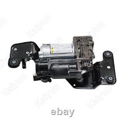 Air Suspension Compressor Pump with Bracket + Solenoid For BMW X5 E70 X6 E71 E72