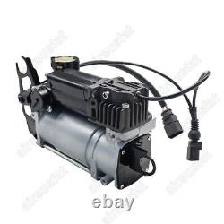 Air Suspension Compressor with Relay+Valve Block for Audi Q7 4L All Engine 06-15