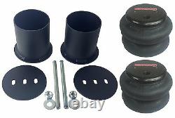 Air Suspension Kit For 65-70 Impala 1/2 Valves Blk 7 Switch Pewter Compressors