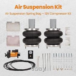 Air Suspension Spring Bags with Compressor Kit for Iveco Daily 35S 35L 06-14