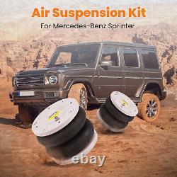 Air Suspension Spring Bellows + Compressor Kit for Mercedes-Benz Sprinter 06-22