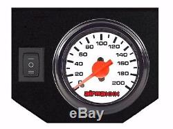 Air Tow Assist Kit White Gauge Management & Tank For 2003-13 Dodge Ram 2500/3500