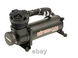 Airmaxxx Black 480 Air Compressor Kit with Air Intake Filter Relocator 180 psi