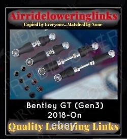 BENTLEY GT MK3 (2018 On) AIR SUSPENSION LOWERING LINK Kit Free Shipping
