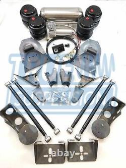 Complete 1971-1991 C20 C30 Pickup Truck Air Ride Suspension Lowering System Kit