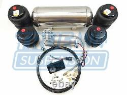 Complete 1971-1991 C20 C30 Pickup Truck Air Ride Suspension Lowering System Kit