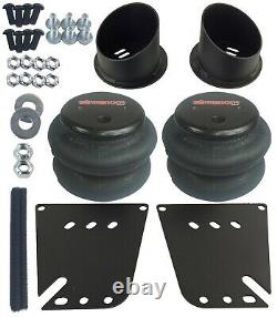 Complete Air Ride Suspension Kit 3/8 Air Manifold Bags & Tank For 58-64 Impala