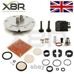 Complete Hitachi Air Suspension Compressor Repair Kit with End Cap and Relay