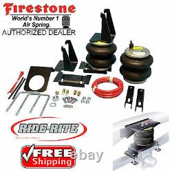 Firestone 2445 Ride Rite Rear Air Bags for 07-20 Toyota Tundra TRD 2WD 4WD 4x4