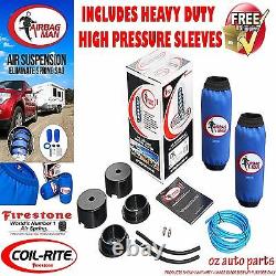 Firestone Coil Air Bag Suspension Spring Assist Kit For Nissan Patrol Y62 Hd HP
