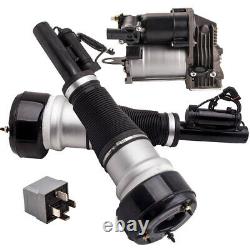 Front Air Ride Suspension Compressor Pump Kit For Mercedes S Class W221 S250