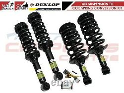 Genuine Dunlop Land Rover Discovery 3 Air Suspension Coil Spring Conversion Kit