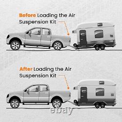 Heady Duty Air Spring Bag + 12V Compressor Kit for Iveco Daily 35s, 35L 06-14