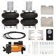 Heady Duty Air Suspension Bags + 12v Compressor Kit For Iveco Daily 35s 06-2014