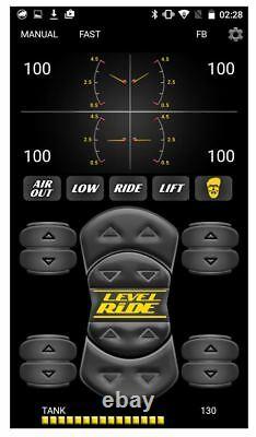 Level Ride Air Suspension Height & Pressure Sensors ECU Controller Kit