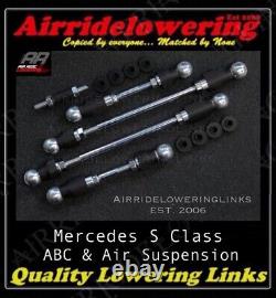 Mercedes S Class W220 AIR & ABC SUSPENSION LOWERING LINKS, FULL KIT, FREESHIPPING