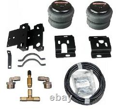 No Drill Tow Assist Over Load Air Bag Suspension Kit For 01-10 Chevy 2500 Truck