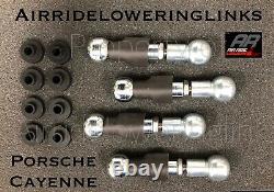 Porsche Cayenne AIR Suspension Lowering Links Full Kit Free Shipping