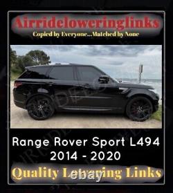Range Rover Sport L494. 2013-2020 AIR SUSPENSION LOWERING LINKS FULL KIT