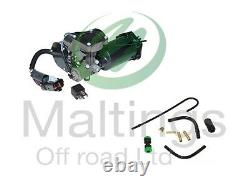 Range rover sport air suspension compressor pump direct fit inc pipe kit dunlop