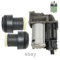 Rear Air Springs+Compressor Pump Fit BMW X5 (E70) X6 (E71, E72)