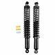 Rear Air Suspension To Passive Coil Spring Shock Conversion Kit Set New