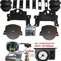 Silverado air bag helper springs airbags no drill 2011-17 8 lug Air Management