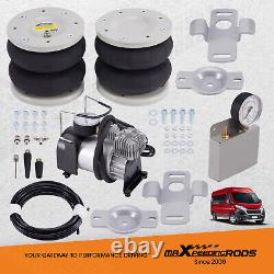 Towing Air Spring Suspension Kit With Compressor For Fiat Ducato 1994-2023 4000kg