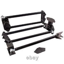 Universal Parallel 4 Link Axle kit Universal Weld on With 1.25 DOM. 156 Wall set
