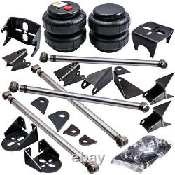 Universal Rear Triangulated 4 Link Kit + Brackets 2500 Bags Air Ride Suspension