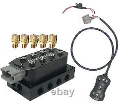 V Accu-Air with VU4 Valves/Harness 7-switch controller