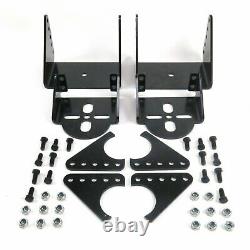 Weld On Triangulated 4 Link Kit Rear Brackets & 2500 Bags Air Ride Suspension